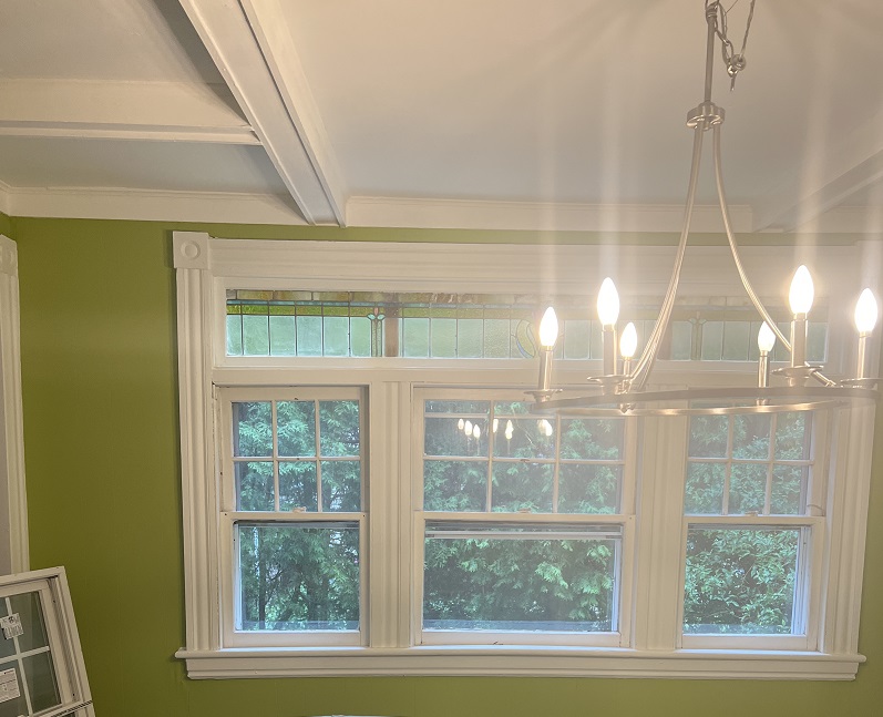 Interior living room window